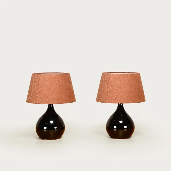 Scandinavian Modern Ceramic Glazed Table Lamps